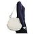 Borsa a tracolla Burberry Medium in pelle avorio Crudo - vista 9