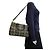 Borsa a mano in pelle verde oliva Burberry - vista 10