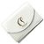 Cartera Tri-Fold Christian Louboutin Blanco Roja