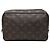 Louis Vuitton Brown Monogram Trousse Toilette 23 Marrone