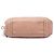 Borsa a spalla Bella Gucci in pelle di vitello martellata marrone Medium Carne - vista 3