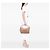 Borsa a spalla Bella Gucci in pelle di vitello martellata marrone Medium Carne - vista 5