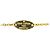 Louis Vuitton Gold Plated Essential V Halskette Gold Golden - Ansicht 7