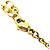Louis Vuitton Gold Plated Essential V Halskette Gold Golden - Ansicht 9