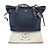 Tote Prada em Tessuto com acabamento em Saffiano azul Azul marinho - vista 16