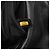 Chanel Black CC Caviar Half Moon Wallet on Chain Schwarz - Ansicht 6