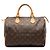 Louis Vuitton Brown Monogram Speedy 30 Castaño