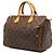 Louis Vuitton Brown Monogram Speedy 30 Castaño - vista 2