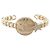 Bracciale rigido Chanel Gold CC Brass Strass Star and Coin Chain D'oro