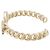 Bracciale rigido Chanel Gold CC Brass Strass Star and Coin Chain D'oro - vista 2