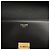 Céline Borsa a tracolla Celine Claude in pelle di vitello lucida nera con Triomphe Nero - vista 5