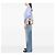 Gucci Borsa a Tracolla Ophidia Chain Piccola in Pelle di Vitello Bianca con Web Bianco - vista 7