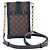 Louis Vuitton Brown Monogram Pochette Trunk Verticale Castaño - vista 2