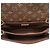 Louis Vuitton Brown Monogram Pochette Metis Marrone - vista 4