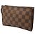 Louis Vuitton Brown Damier Ebene Marais Pouch Braun - Ansicht 2