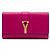 Autre Marque Clutch Saint Laurent Chyc Ligne in pelle rosa