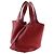 Hermès Red Clemence Picotin Lock 18 Vermelho Bordeaux - vista 2