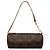 Louis Vuitton Brown Monogram Papillon Pochette Braun
