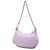 Balenciaga Mini Le Cagole Motocross in nappa viola Porpora - vista 2
