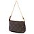 Louis Vuitton Brown Monogram Mini Pochette Accessoires Marrone - vista 2