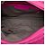 Borsa a tracolla Bottega Veneta in Nappa Intrecciato rosa con tasca frontale - vista 4