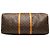 Louis Vuitton Brown Monogram Keepall 60 Marron - vue 3