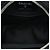 Clutch rotonda Cocostellar in camoscio trapuntato nero Chanel con catena - vista 4