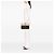 Clutch Chanel Pearl O Case in lambskin matelassé nero e vitello metallizzato, dimensione Medium - vista 6