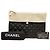 Clutch Chanel Pearl O Case in lambskin matelassé nero e vitello metallizzato, dimensione Medium - vista 7
