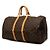 Louis Vuitton Brown Monogram Keepall 55 Marrone - vista 2