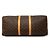 Louis Vuitton Brown Monogram Keepall 55 Marrone - vista 3