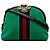 Gucci Green Small Suede Web Ophidia Dome Crossbody Verde