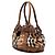 Borsa a tracolla Burberry Beaton in tela House Check beige - vista 2