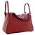 Hermès Red Clemence Lindy 30 Rosso Bordò - vista 6