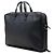 Prada Cartella da viaggio in pelle Saffiano nera con tasca frontale con zip Nero - vista 2