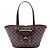Louis Vuitton Brown Damier Ebene Manosque PM Castaño