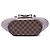 Louis Vuitton Brown Damier Ebene Manosque PM Castaño - vista 3