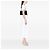 Chanel Black Medium Classic Lambskin Double Flap Noir - vue 6
