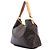 Louis Vuitton Brown Monogram Delightful MM Marron - vue 2