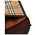 Clutch Burberry Beige Haymarket Check Canvas - vista 7