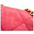 Chanel 19 Flap Medium aus rosa Lammleder Pink - Ansicht 6