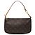 Louis Vuitton Brown Monogram Pochette Accessoires Castaño