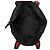 Tote Gucci in tela GG nera con banda Web Nero - vista 4
