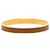 Bracciale Rigido Hermès Gold Plated Epsom Kelly Cadena Lock D'oro - vista 3