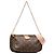 Louis Vuitton Brown Monogram Multi Pochette Accessoires Marron