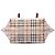 Borsa Tote Burberry Beige Small Haymarket Check Coated Canvas Salisbury - vista 3