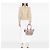 Borsa Tote Burberry Beige Small Haymarket Check Coated Canvas Salisbury - vista 6