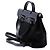 Hermès Herbag PM Rucksack aus schwarzem Toile - Ansicht 2