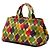 Prada Multi Canvas Canapa Stampata Tote Multicolor - vista 2