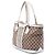 Gucci Beige Small GG Canvas Web Libeccio Sunset Tote Bege - vista 2